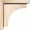 Ekena Millwork Huntington Smooth Corbel w/Backplate, Douglas Fir, 5 1/2"W x 10"D x 10"H COR06X10X10HUN01SDF - alternate 3